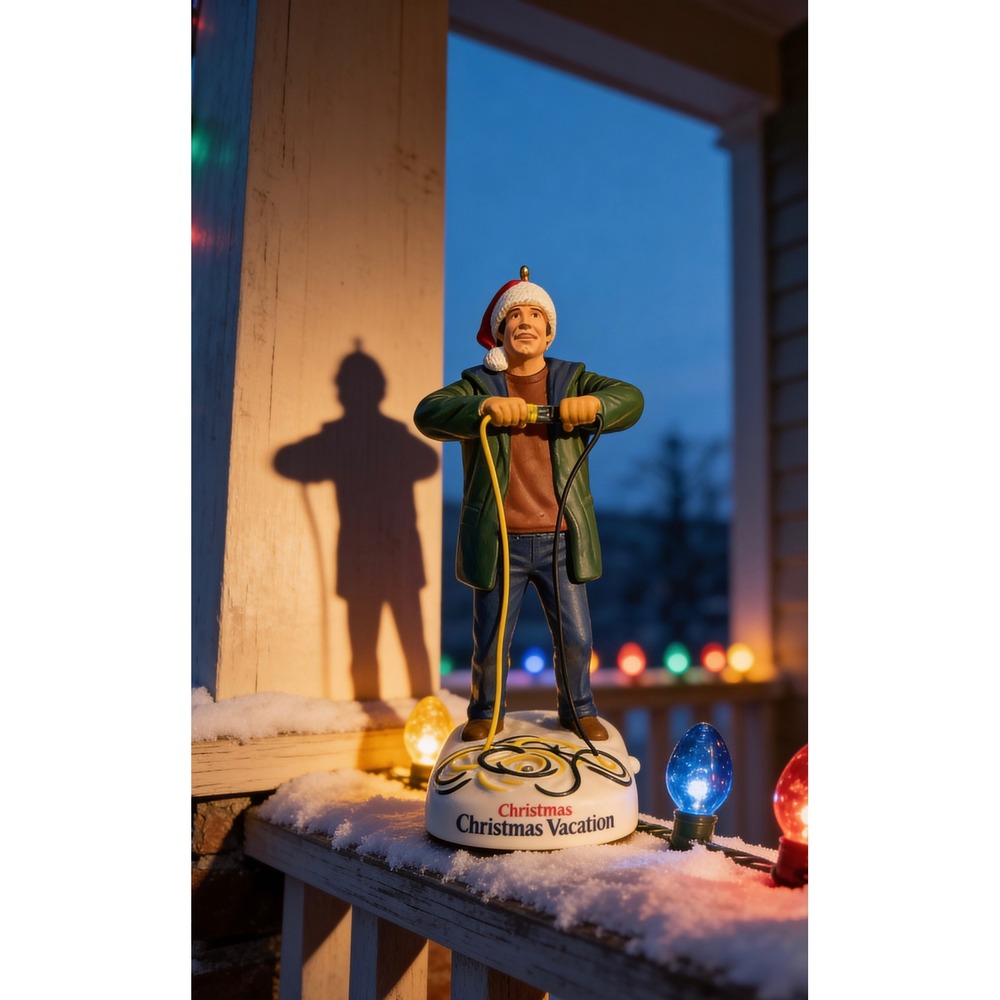 Hallmark Keepsake 2013 Christmas Vacation Clark Griswold Sound Ornament QXI2075‎